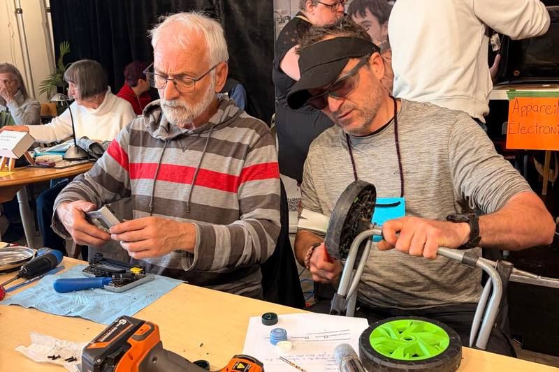 Café de réparation à Sherbrooke : réparons plutôt que de jeter